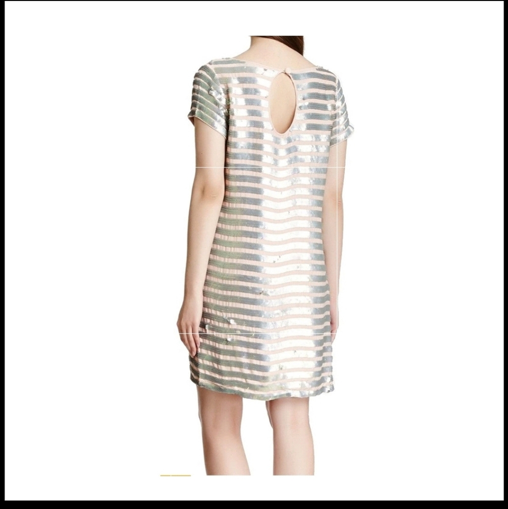 French connection fast eden sequins dress